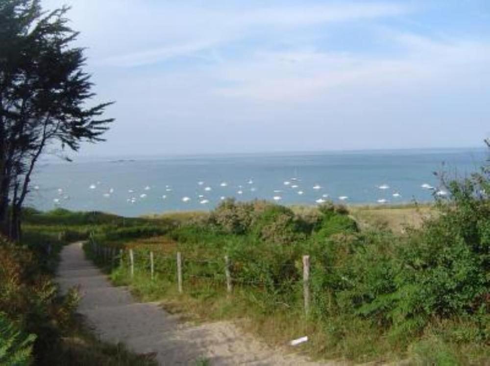 Maison Avec Jardin Et Plage De Sable Fin Accessible A Pied A 300M Saint-Coulomb Eksteriør billede